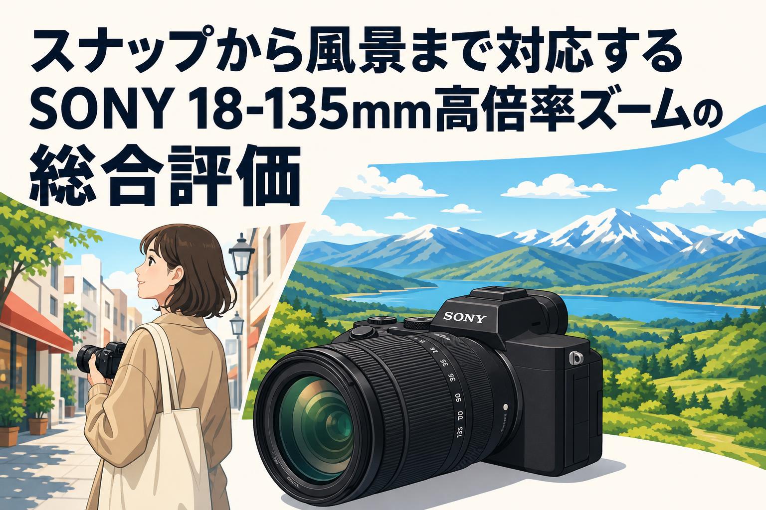 スナップから風景まで対応するSONY 18-135mm高倍率ズームの総合評価
