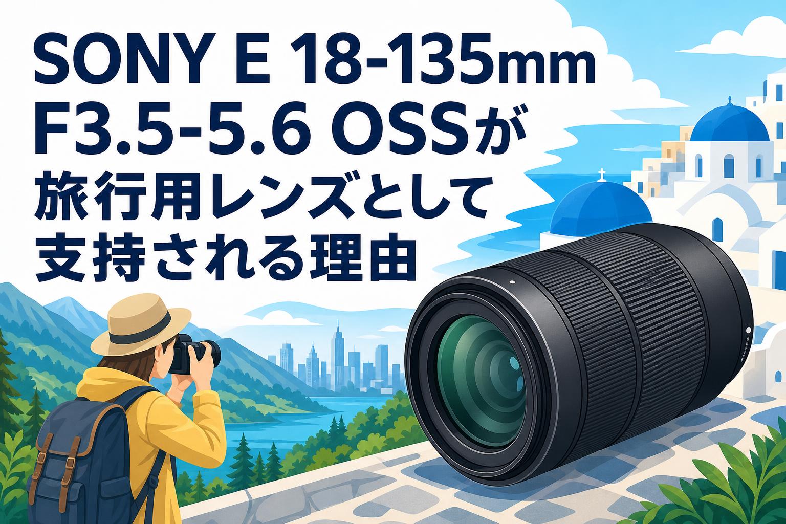 SONY E 18-135mm F3.5-5.6 OSSが旅行用レンズとして支持される理由