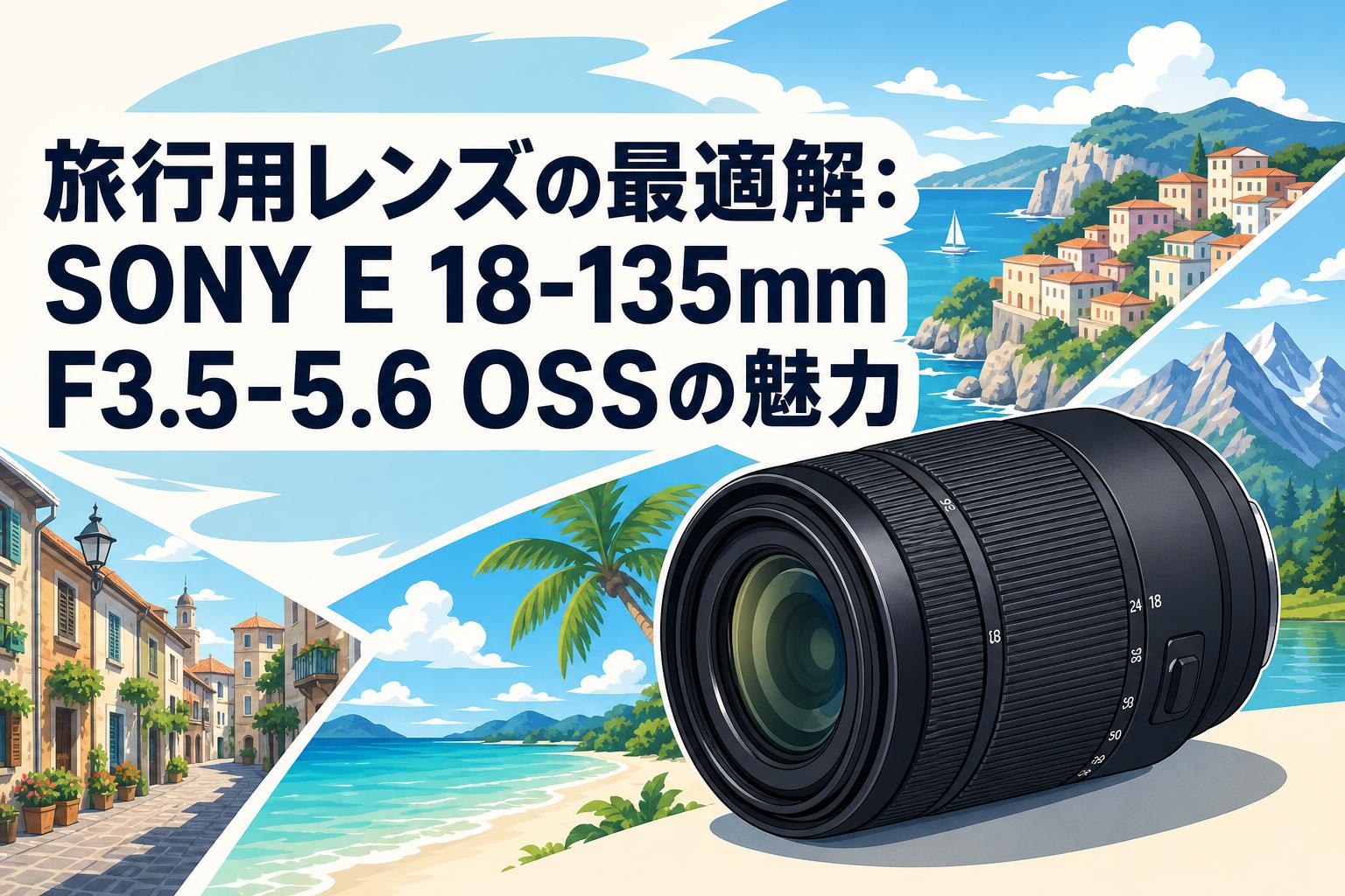 旅行用レンズの最適解：SONY E 18-135mm F3.5-5.6 OSSの魅力 | PANDA