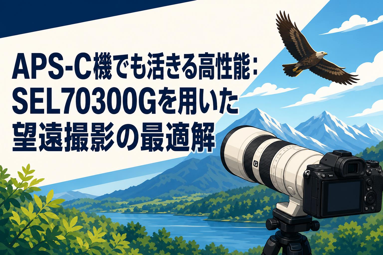 APS-C機でも活きる高性能：SEL70300Gを用いた望遠撮影の最適解 | PANDA