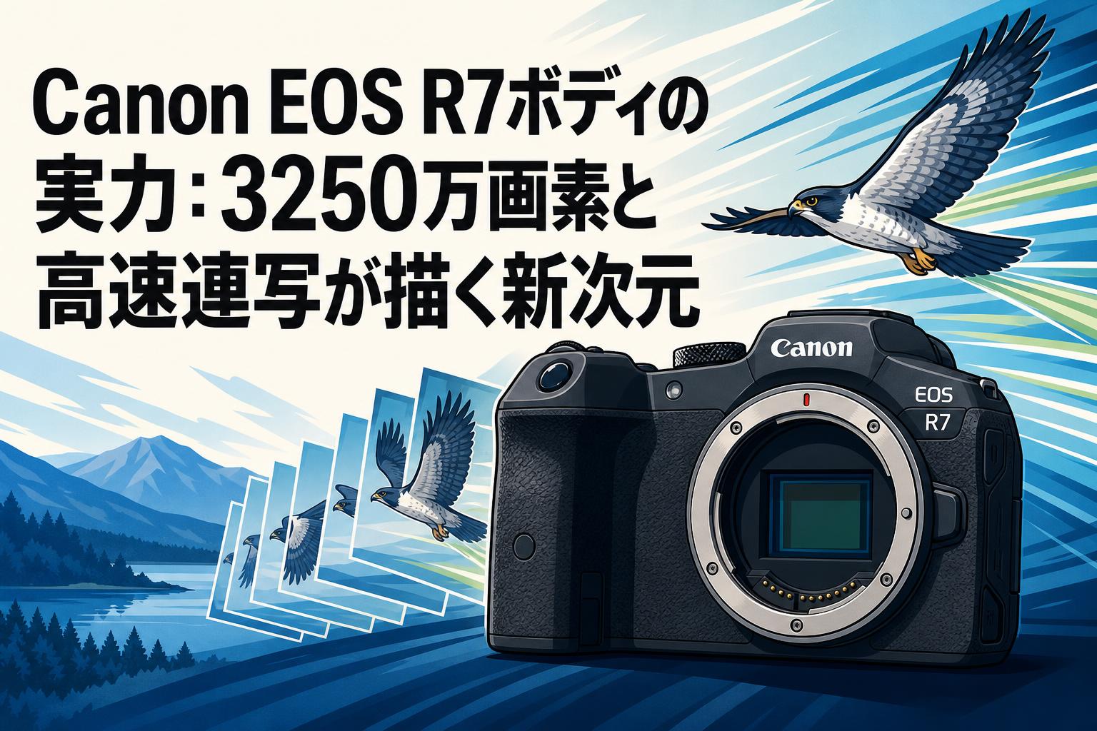 Canon EOS R7ボディの実力：3250万画素と高速連写が描く新次元 | PANDA