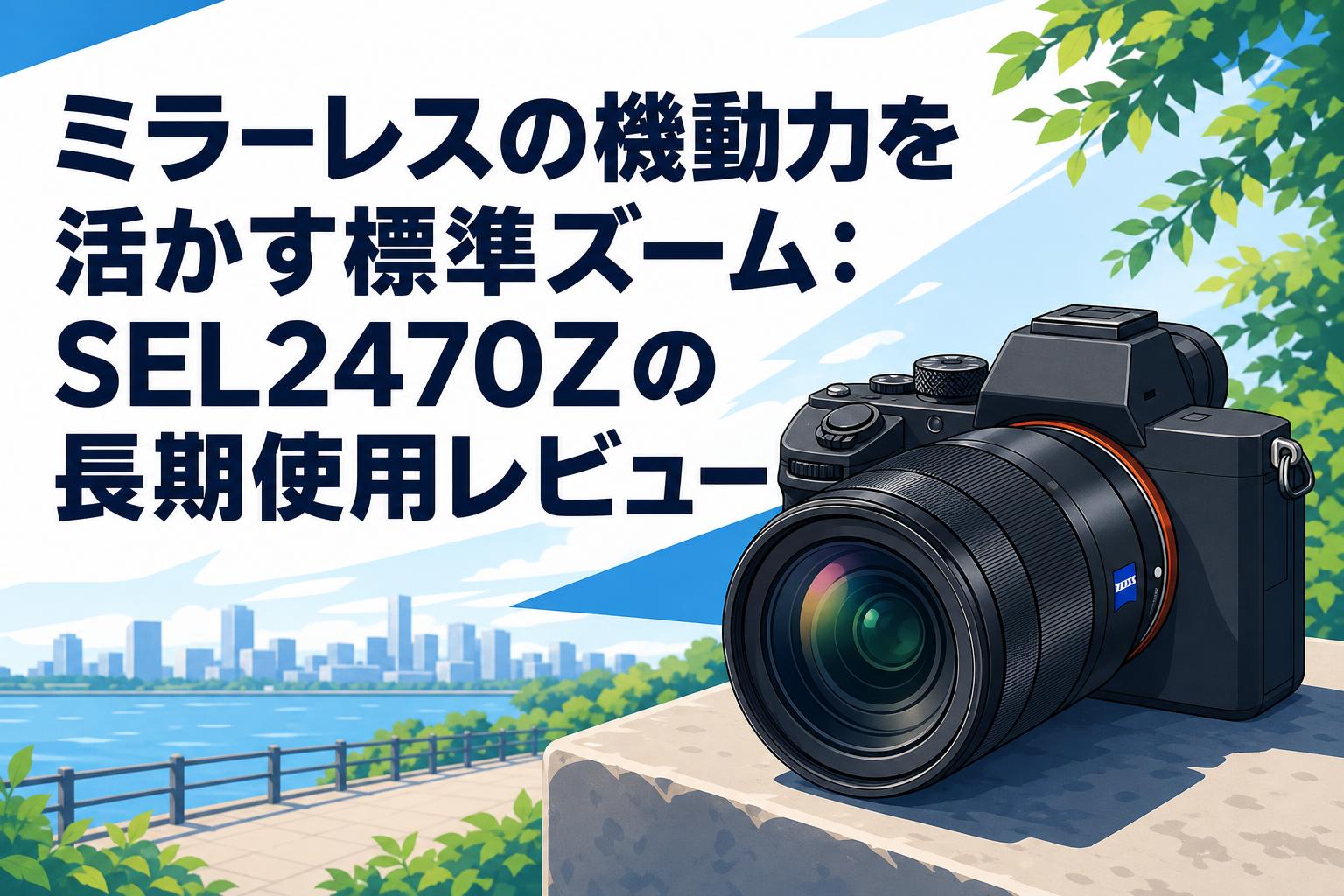 ミラーレスの機動力を活かす標準ズーム：SEL2470Zの長期使用レビュー