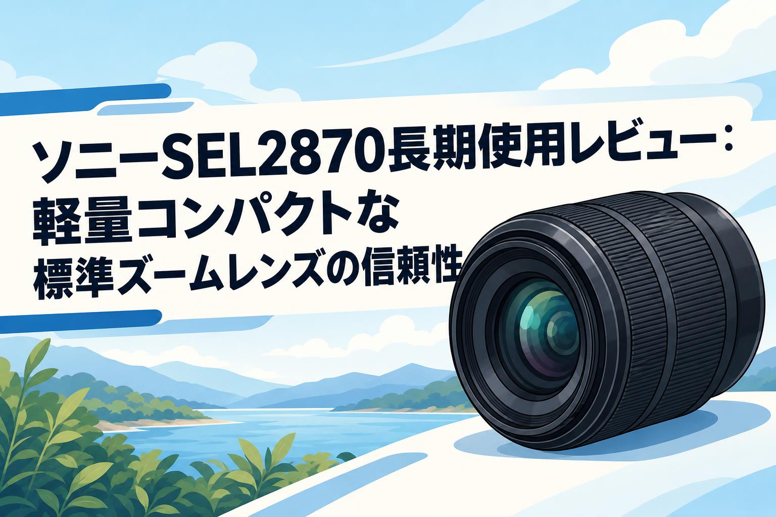 ソニーSEL2870長期使用レビュー：軽量コンパクトな標準ズームレンズの