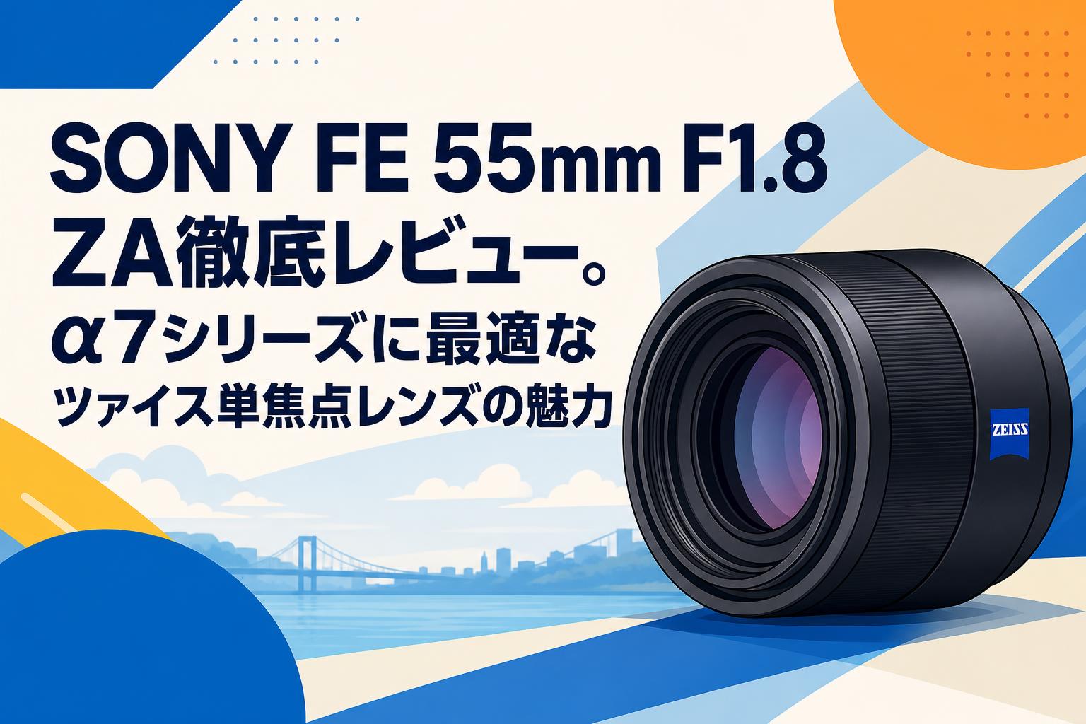 【お豆さん専用】SONY FE 55mm F1.8 ZA レンズ カールツァイス SONY FE 55mm F1.8 ZA徹底レビュー。α7シリーズに最適なツァイス単焦点