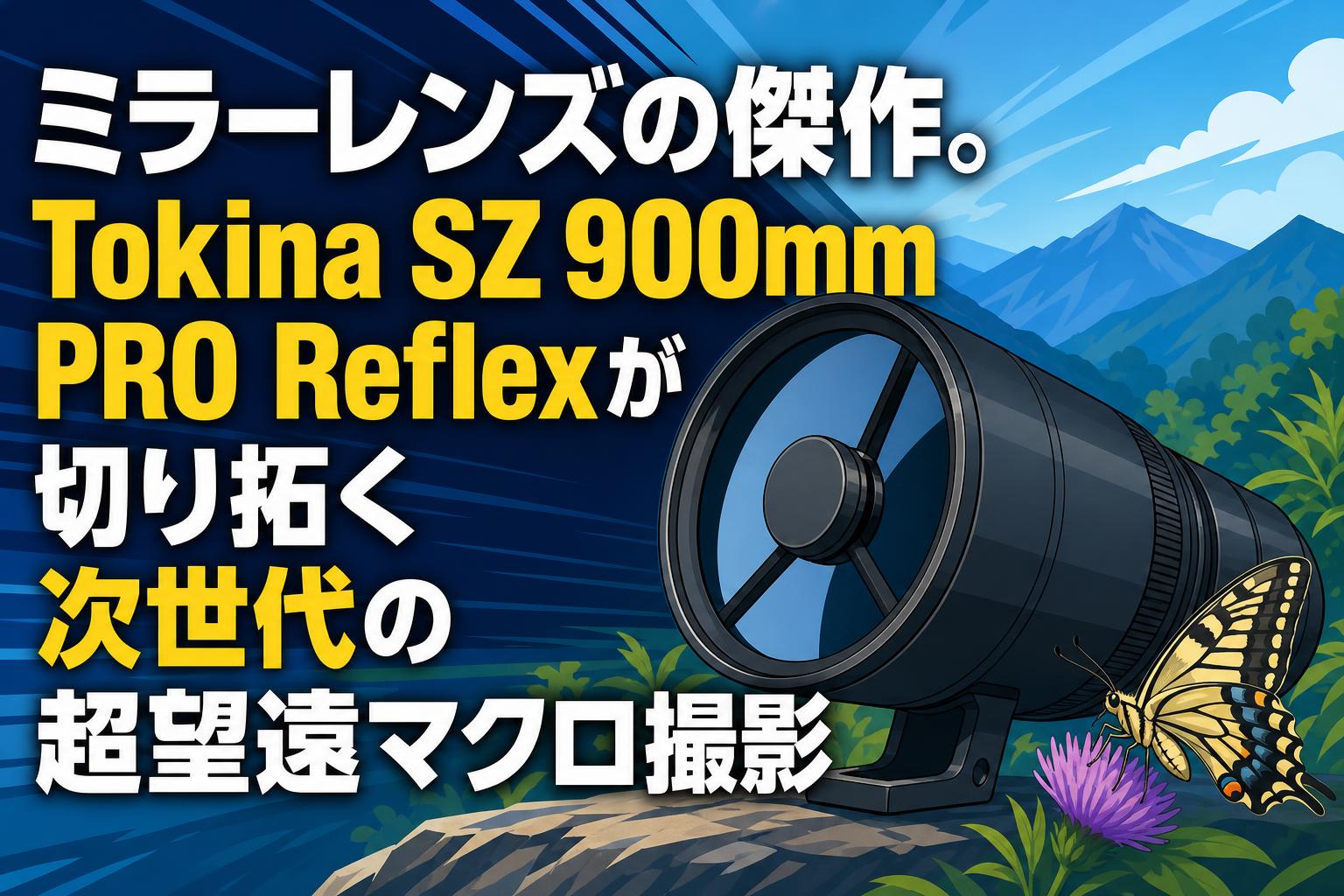 まろん様確認用 ミラーレンズの傑作。Tokina SZ 900mm PRO Reflexが切り拓く次世代の超