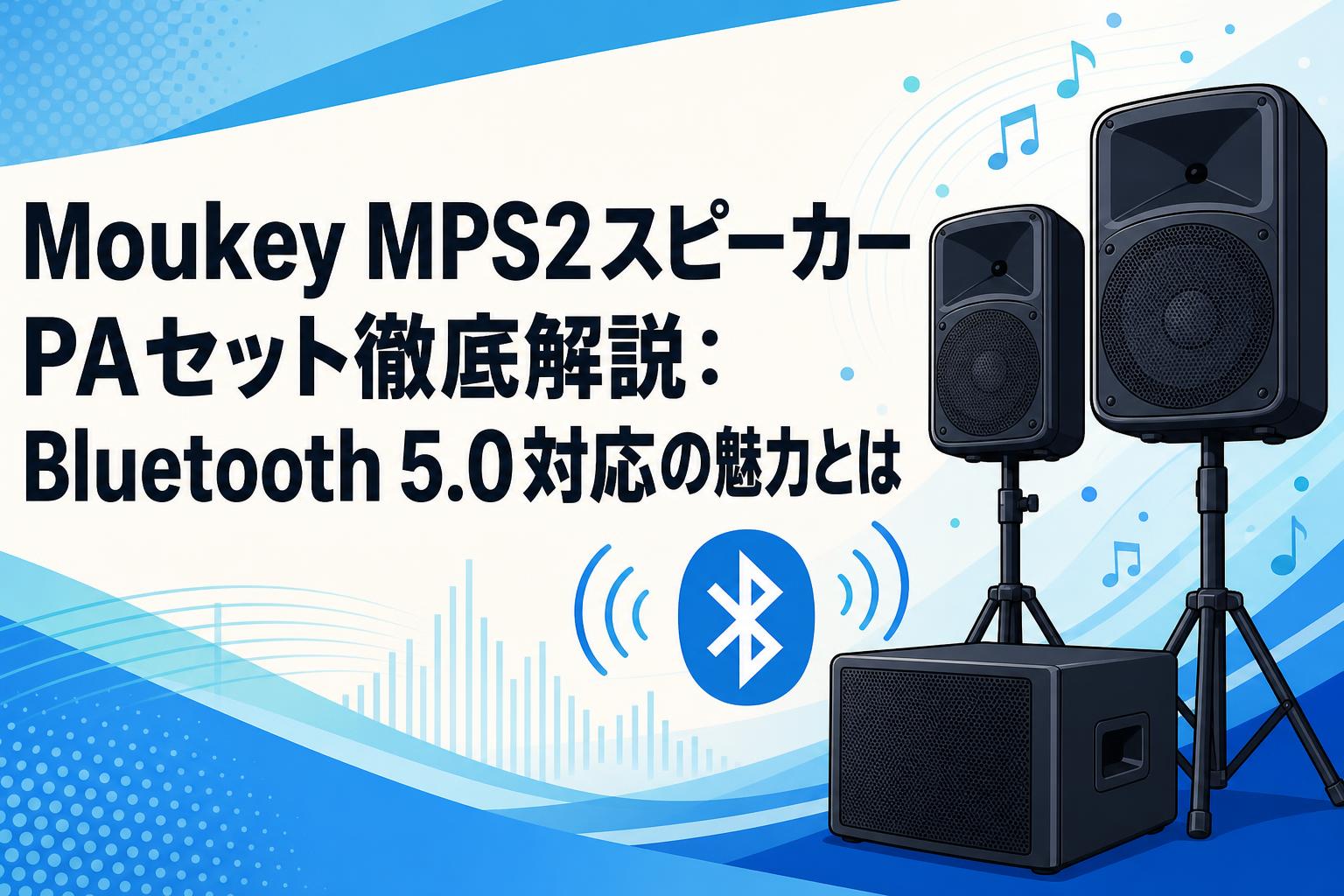 Mps2 Moukey MPS2スピーカーPAセット徹底解説:Bluetooth 5.0対応の魅力とは | PANDA TIMES(パンダタイムス)
