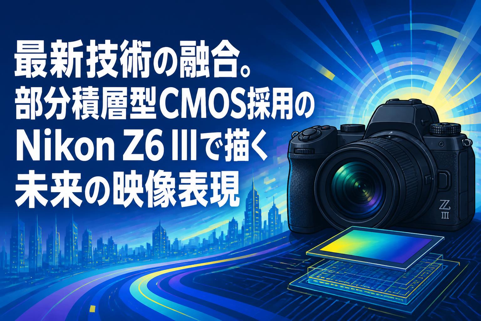 最新技術の融合。部分積層型CMOS採用のNikon Z6 IIIで描く未来の映像