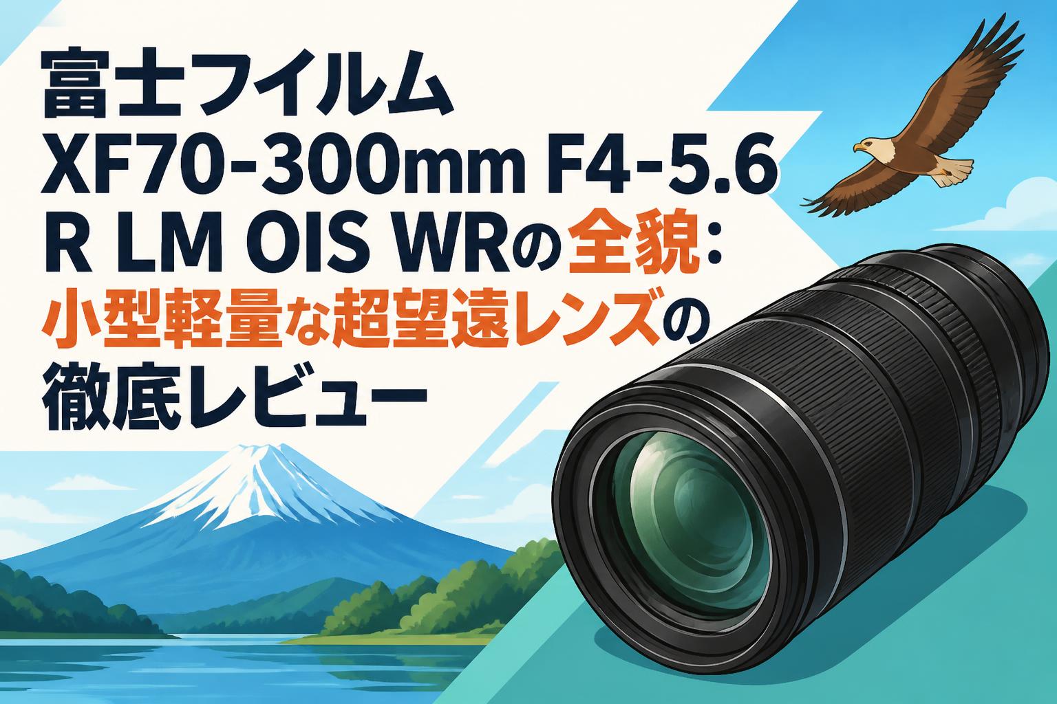 富士フイルム XF70-300mm F4-5.6 R LM OIS WRの全貌：小型軽量な超望遠