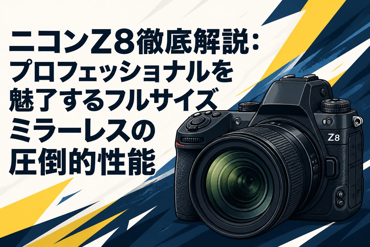 ニコンZ8徹底解説：プロフェッショナルを魅了するフルサイズミラーレス