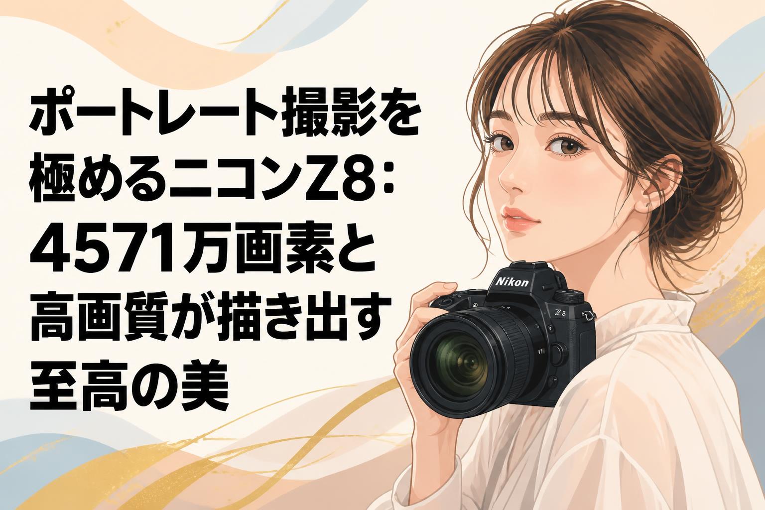 ポートレート撮影を極めるニコンZ8：4571万画素と高画質が描き出す至高