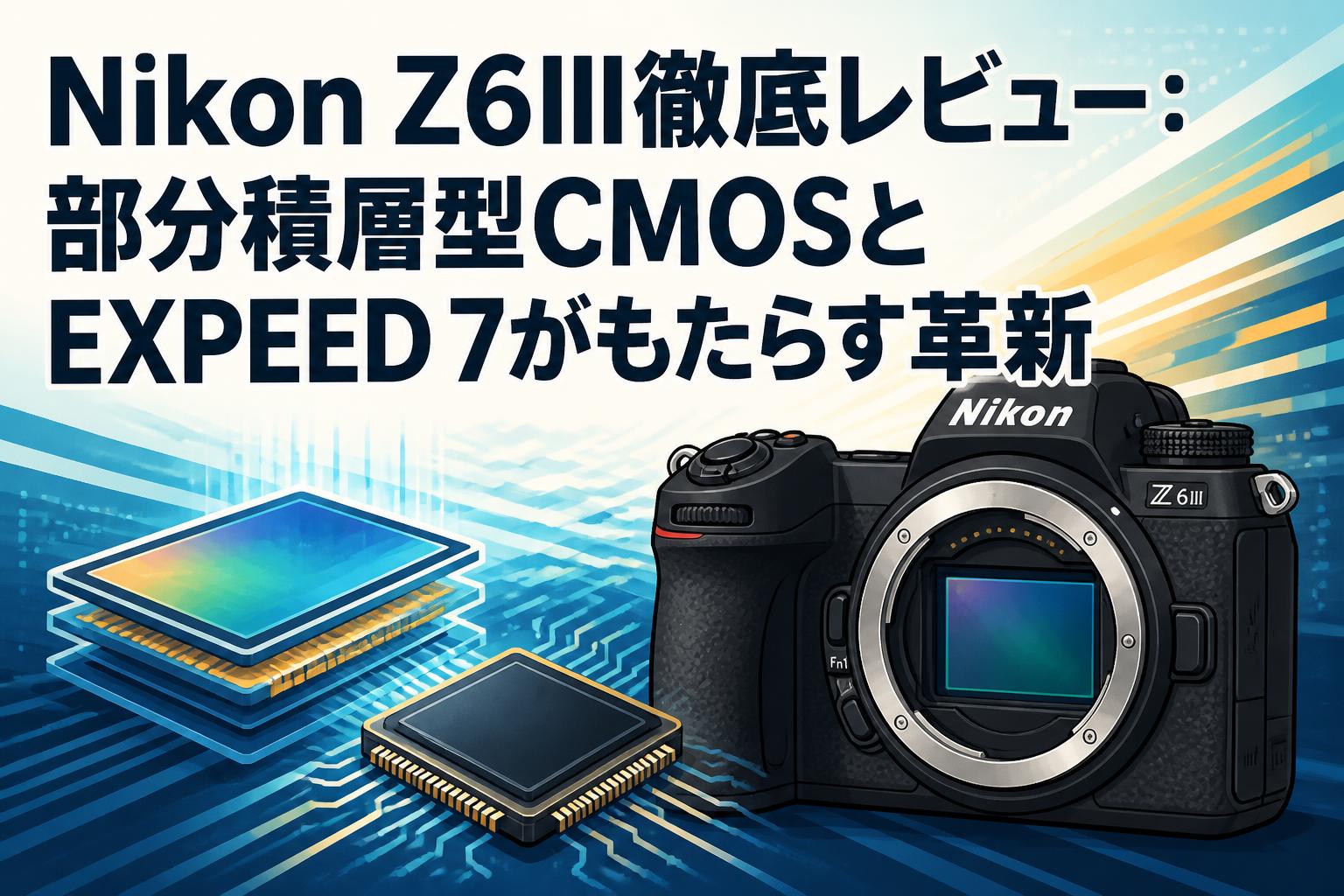 Nikon Z6III徹底レビュー：部分積層型CMOSとEXPEED 7がもたらす革新