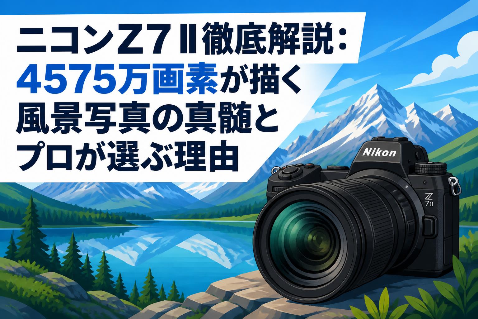 ニコンZ7 II徹底解説：4575万画素が描く風景写真の真髄とプロが選ぶ