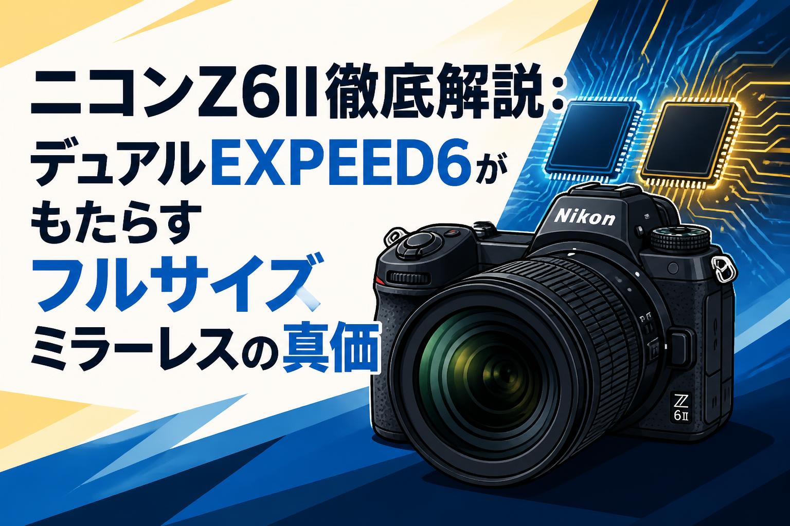 ニコンZ6II徹底解説：デュアルEXPEED6がもたらすフルサイズミラーレス