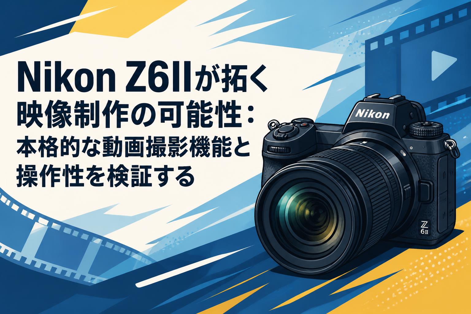 Nikon Z6IIが拓く映像制作の可能性：本格的な動画撮影機能と操作性を
