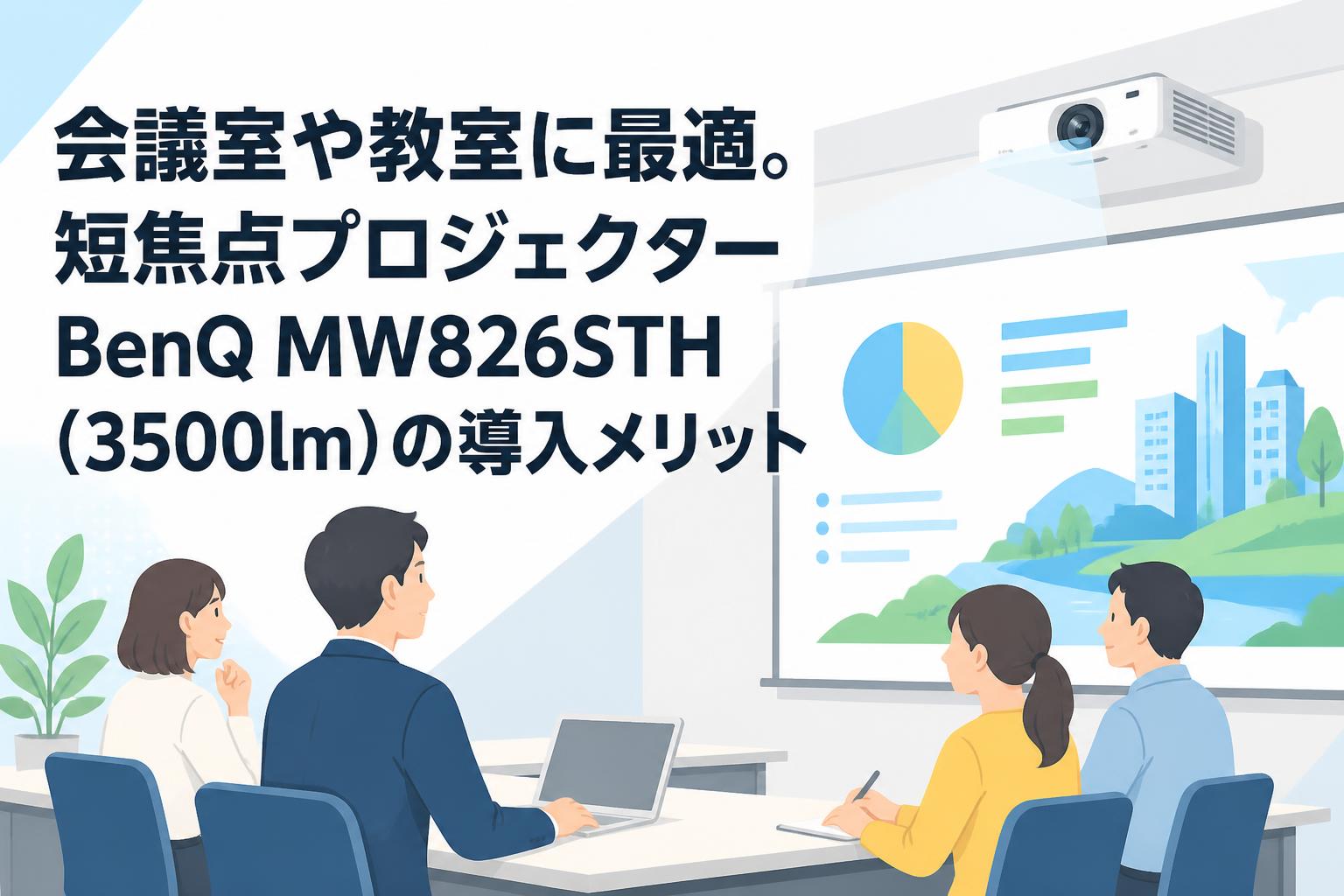 BENQ E900HD 値下げ交渉受け付けます 会議室や教室に最適。短焦点プロジェクターBenQ MW826STH（3500lm）の
