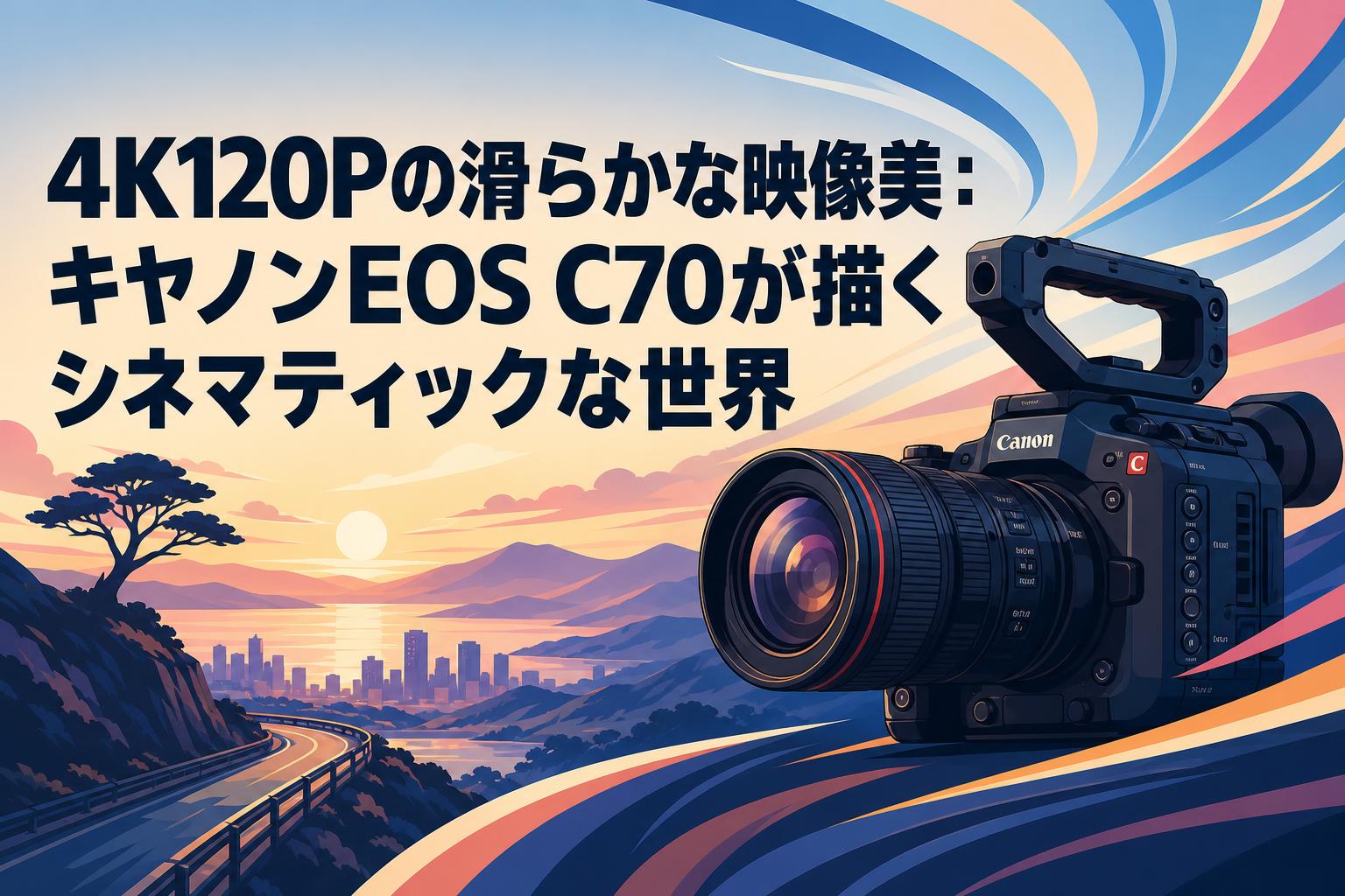 Canon EOS70D(今週末に削除予定) 4K120Pの滑らかな映像美：キヤノンEOS C70が描くシネマティックな世界