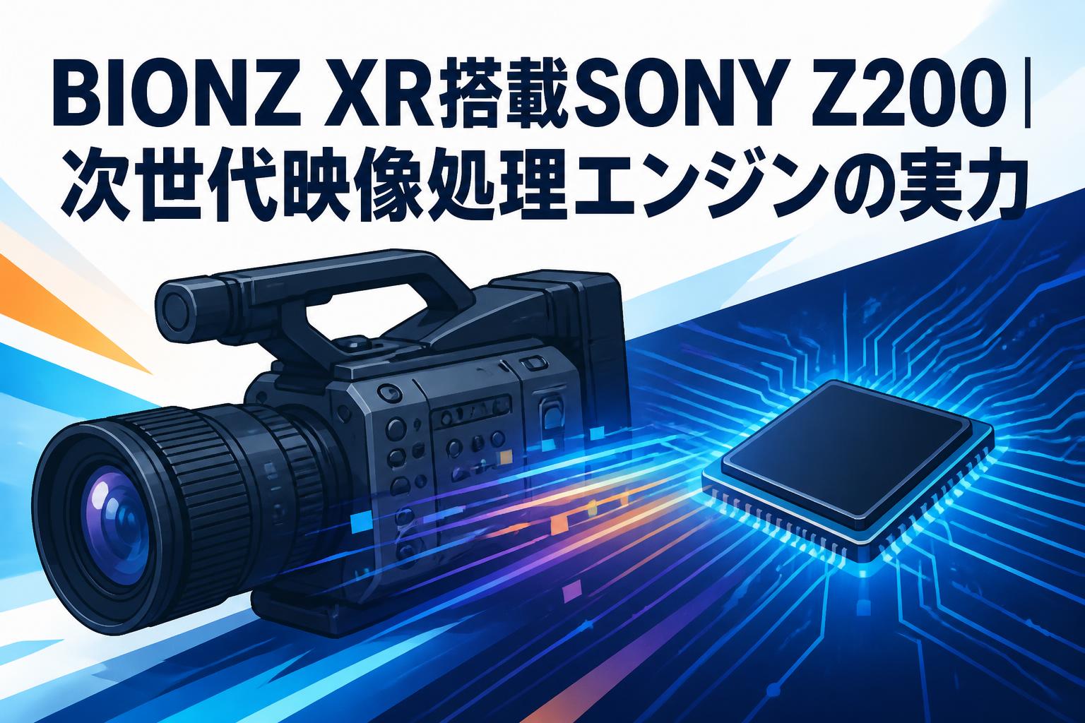 BIONZ XR搭載SONY Z200｜次世代映像処理エンジンの実力 | PANDA TIMES
