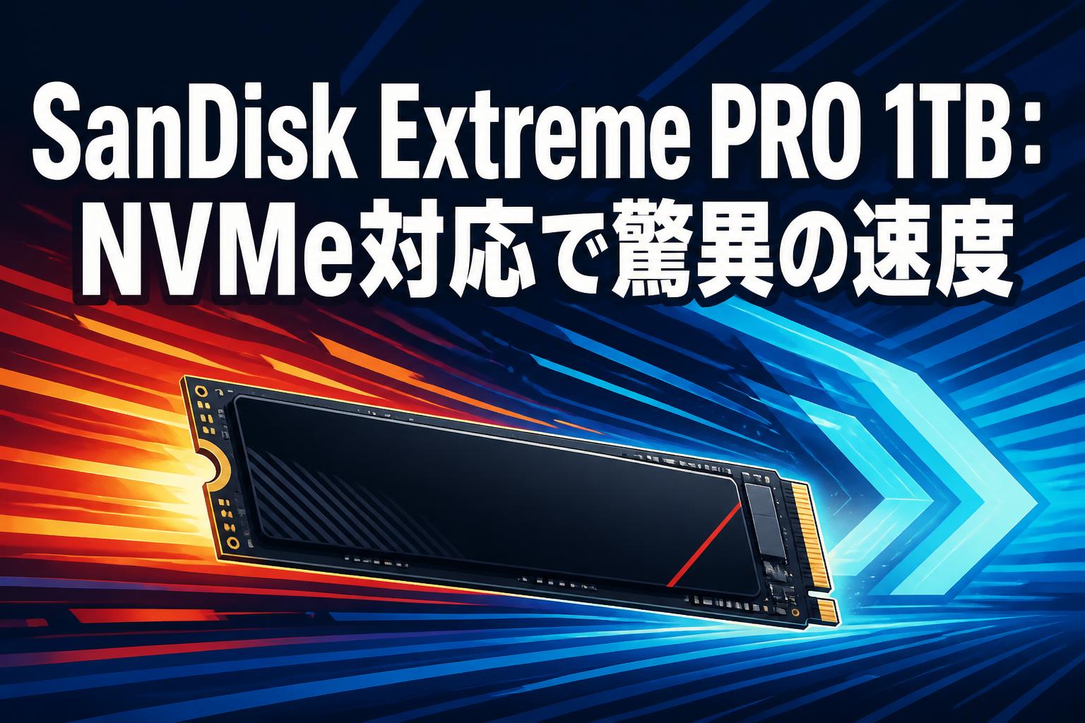 超高速大容量新品ＳＳＤ１ＴＢ搭載✨美品✨累積使用時間２１7０時間✨ノートパソコン SanDisk Extreme PRO 1TB：NVMe対応で驚異の速度 | PANDA TIMES