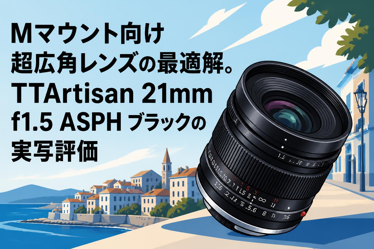 Mマウント向け超広角レンズの最適解。TTArtisan 21mm f1.5 ASPH
