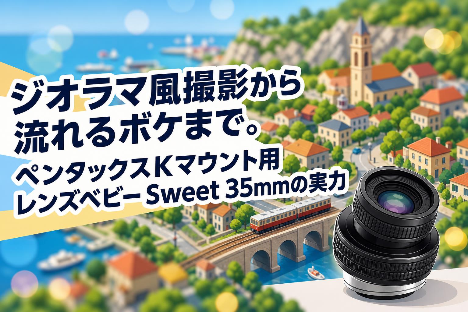 ジオラマ風撮影から流れるボケまで。ペンタックスKマウント用レンズ