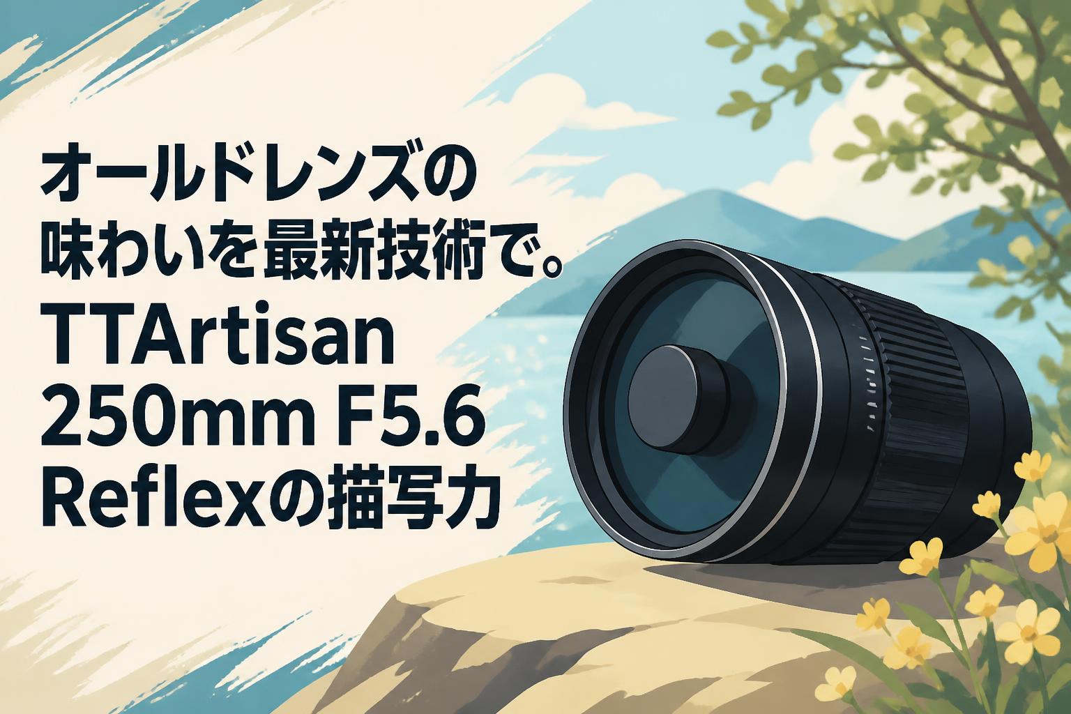 オールドレンズの味わいを最新技術で。TTArtisan 250mm F5.6 Reflexの