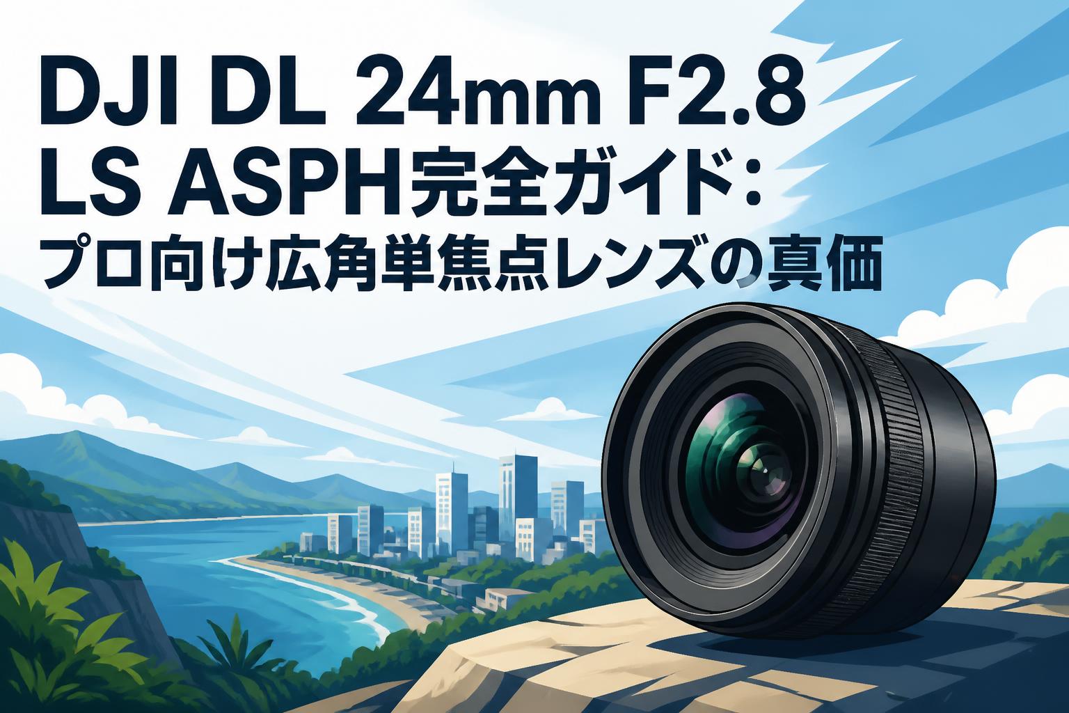 レンズ(単焦点) dooorzo DJI DL 24mm F2.8 LS ASPH完全ガイド：プロ向け広角単焦点レンズの真価