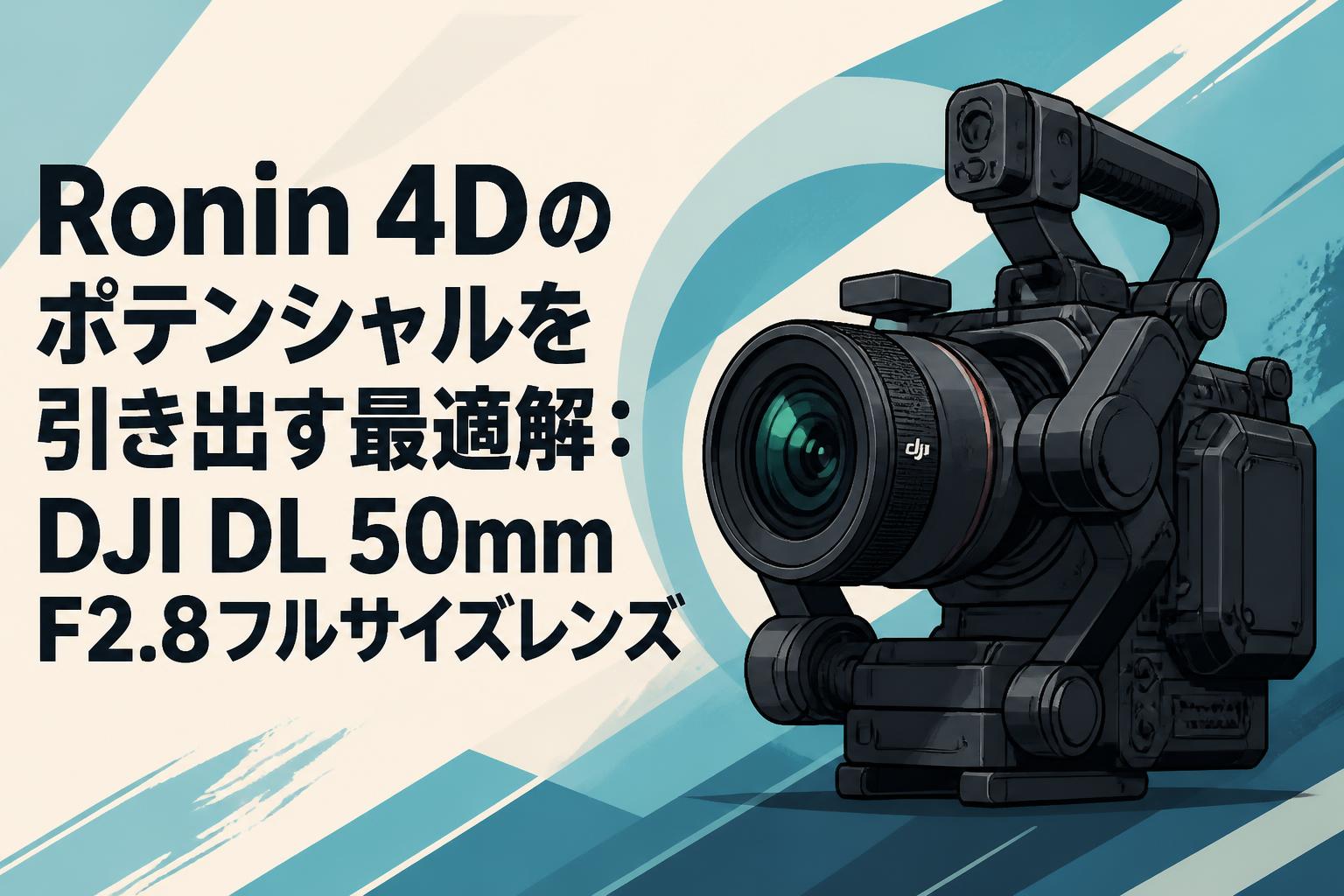 d*9様 カメラ　まとめ売り Ronin 4Dのポテンシャルを引き出す最適解：DJI DL 50mm F2.8フルサイズ