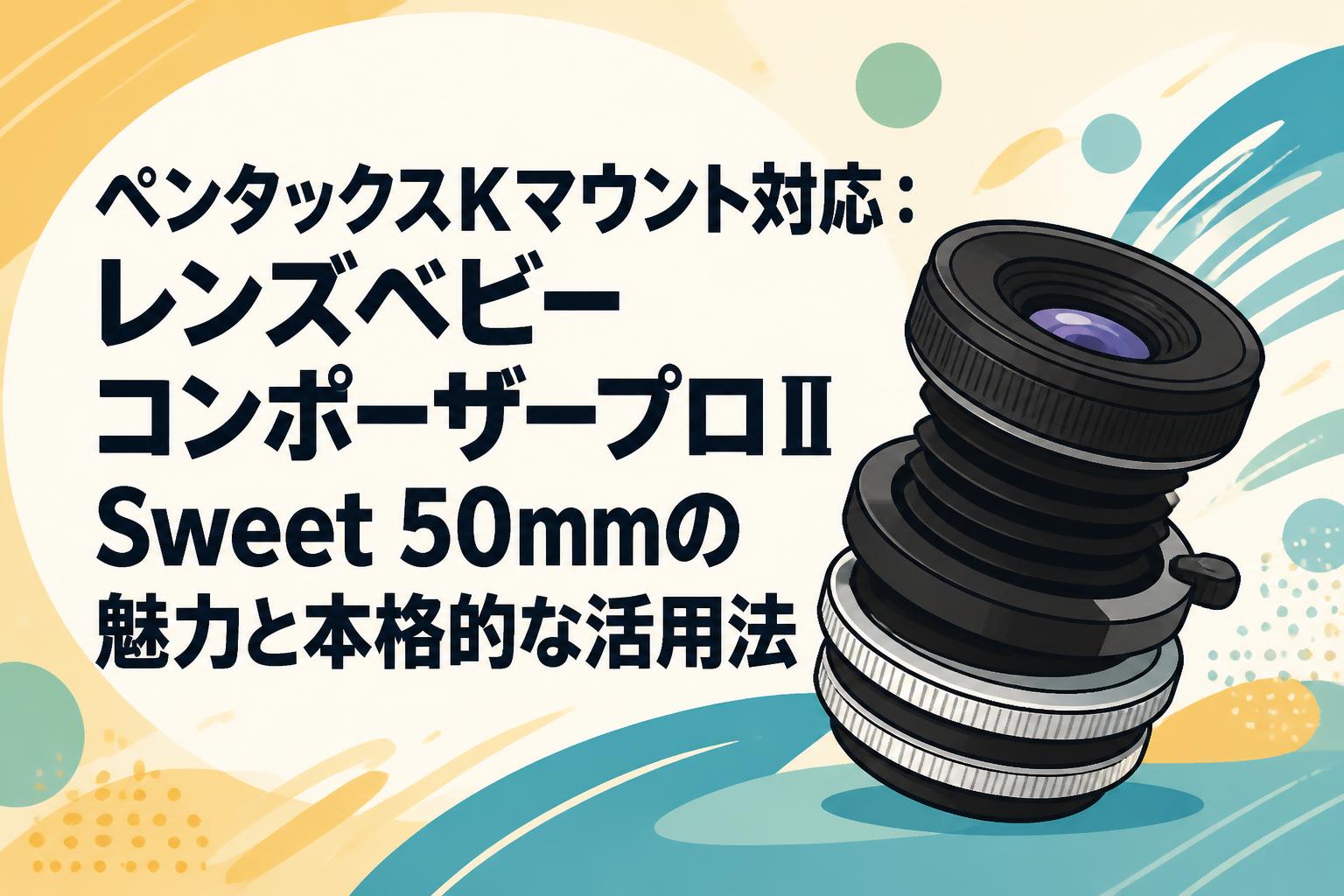 ペンタックスKマウント対応：レンズベビー コンポーザープロⅡ Sweet