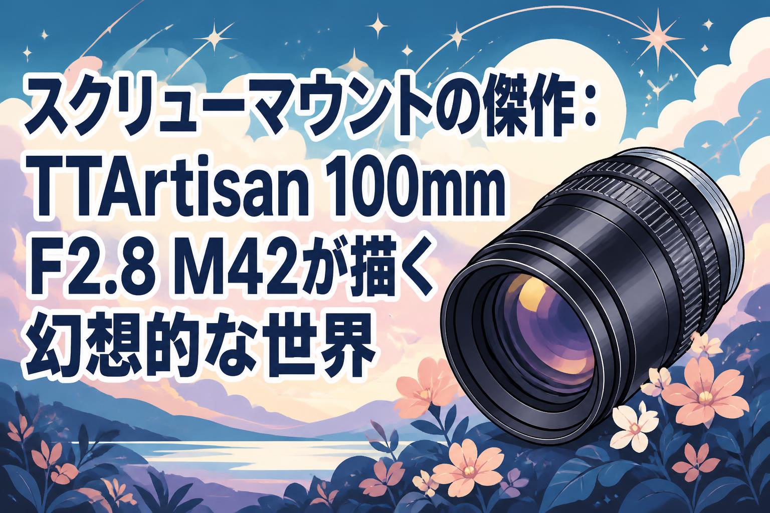 スクリューマウントの傑作：TTArtisan 100mm F2.8 M42が描く幻想的な