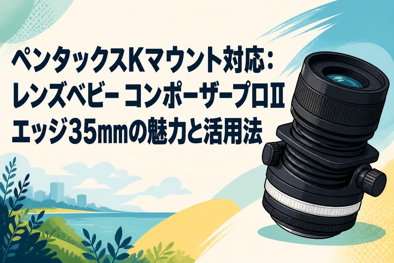 ペンタックスKマウント対応：レンズベビー コンポーザープロⅡ エッジ