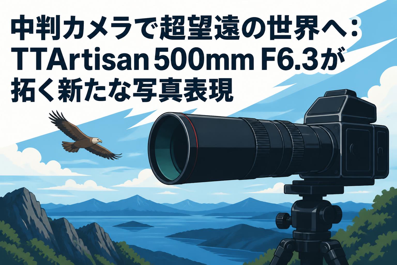 中判カメラで超望遠の世界へ：TTArtisan 500mm F6.3が拓く新たな写真