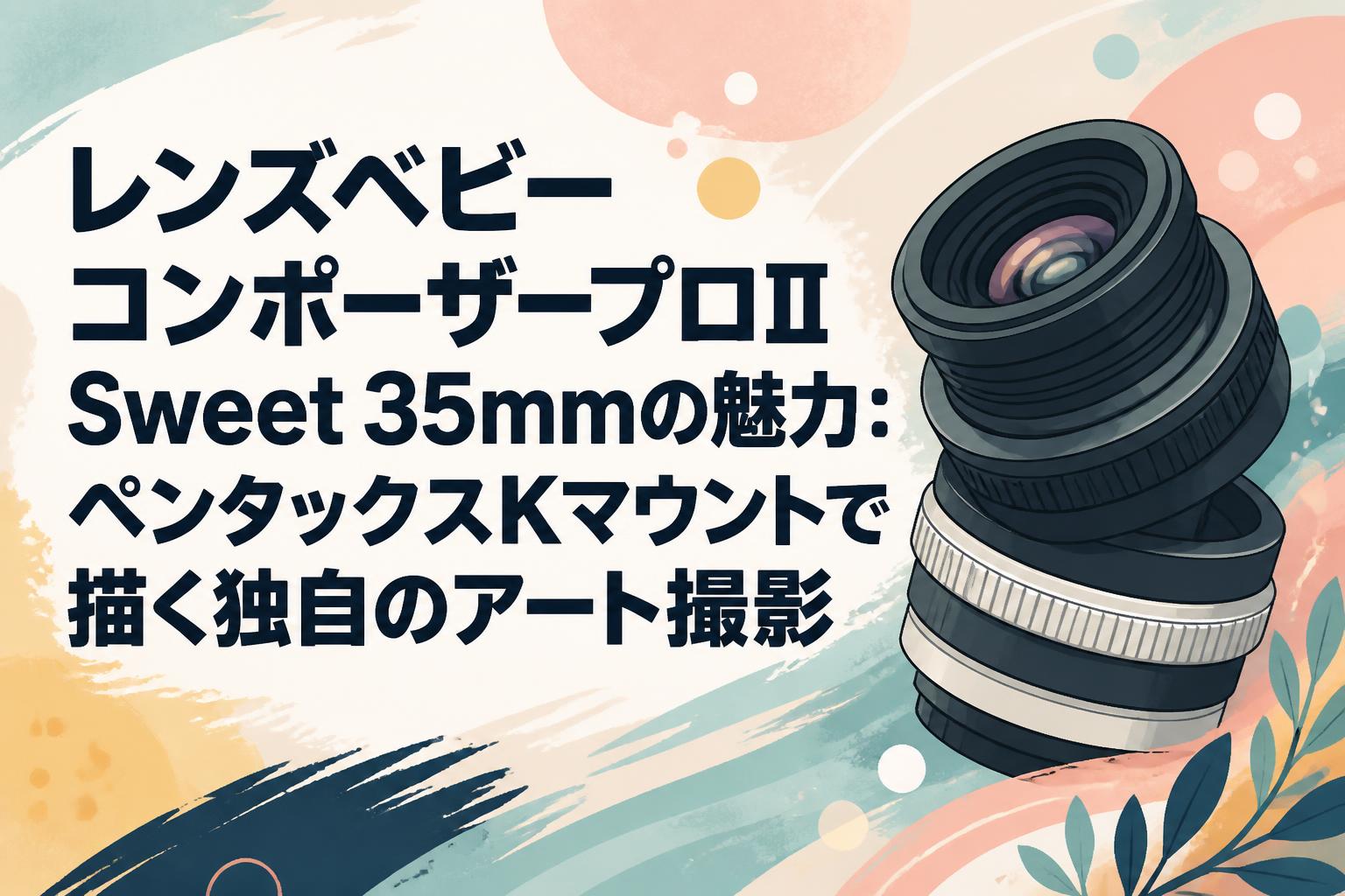 レンズベビー コンポーザープロⅡ Sweet 35mmの魅力：ペンタックスK