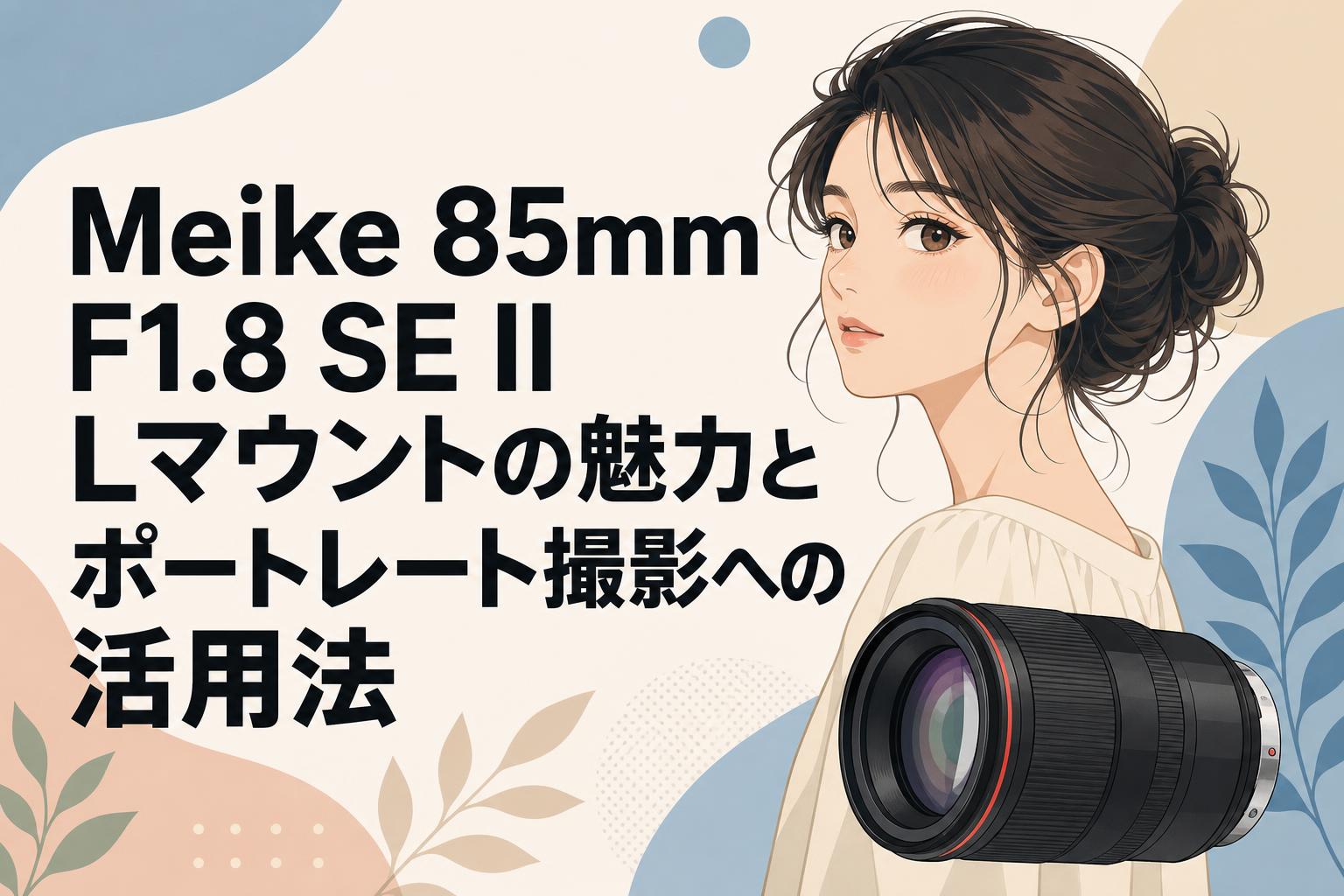 Meike 85mm F1.8 SE II Lマウントの魅力とポートレート撮影への活用法