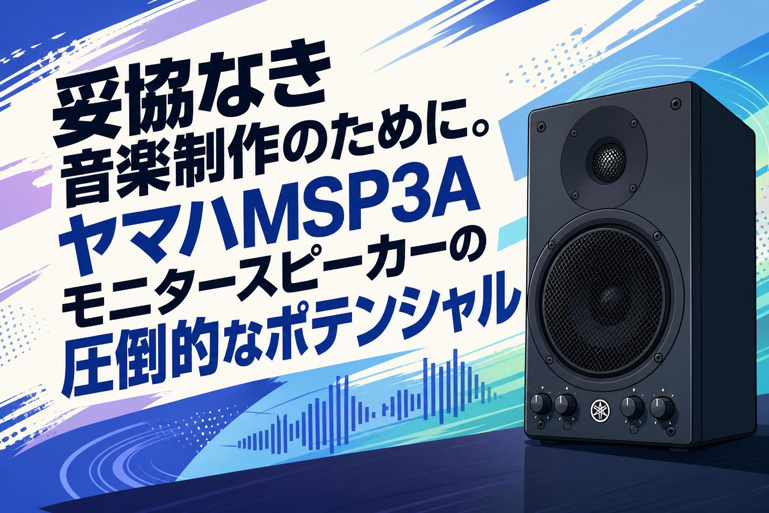 YAMAHA MSP3A スピーカー（箱無し） 妥協なき音楽制作のために。ヤマハMSP3Aモニタースピーカーの圧倒的な