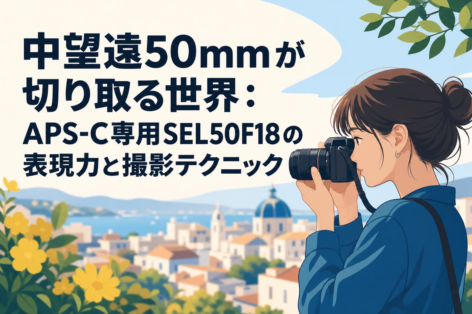 中望遠50mmが切り取る世界：APS-C専用SEL50F18の表現力と撮影