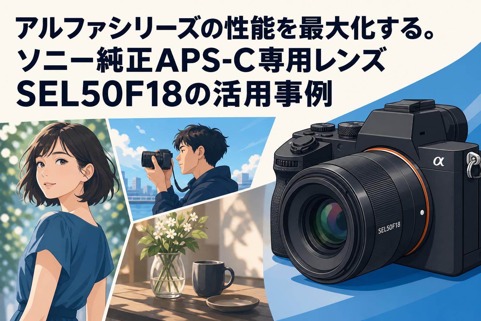 アルファシリーズの性能を最大化する。ソニー純正APS-C専用レンズ