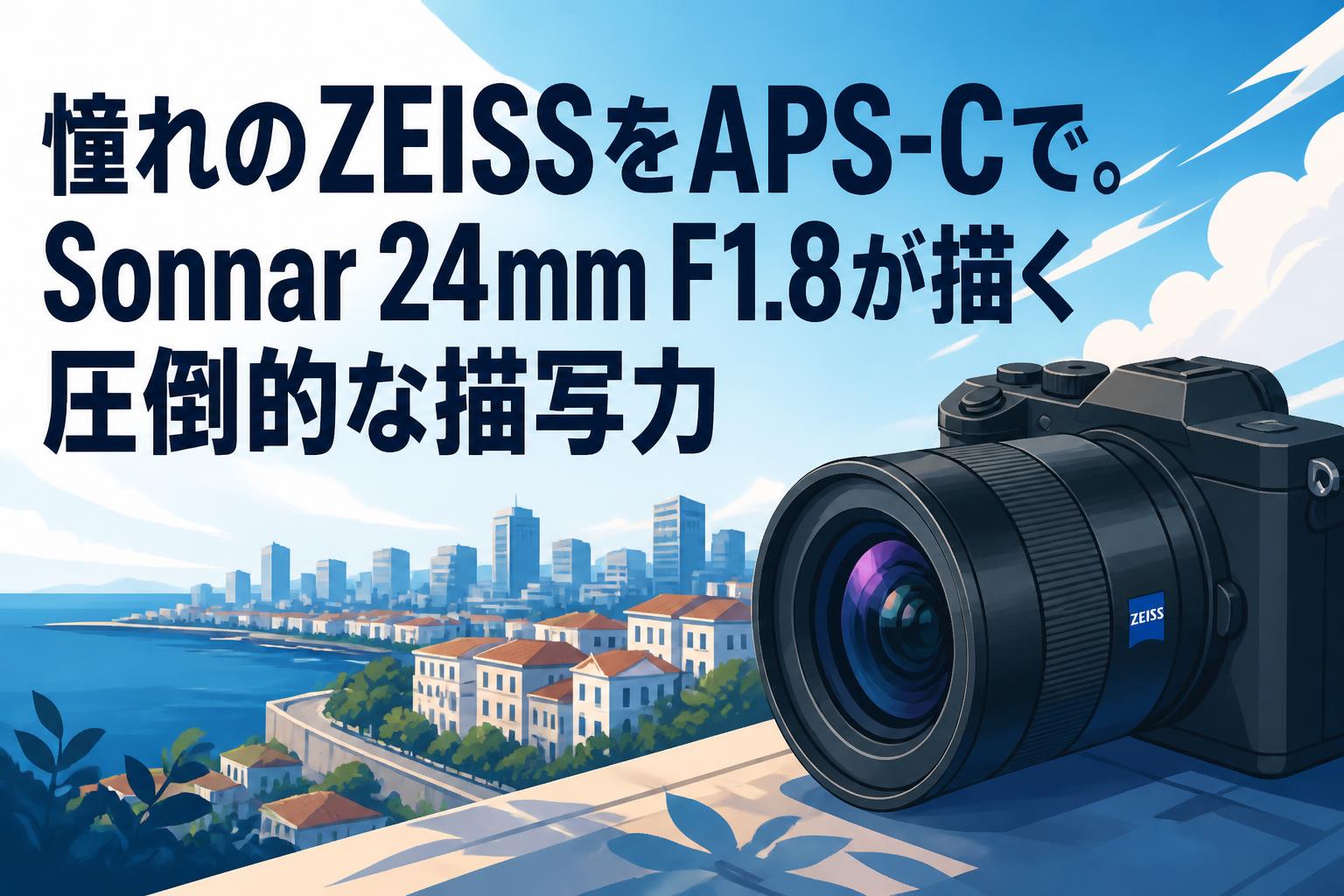 憧れのZEISSをAPS-Cで。Sonnar 24mm F1.8が描く圧倒的な描写力 | PANDA