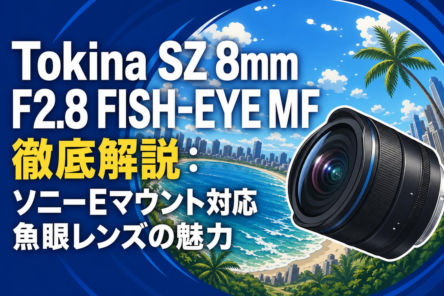 Tokina SZ 8mm F2.8 FISH-EYE MF徹底解説：ソニーEマウント対応