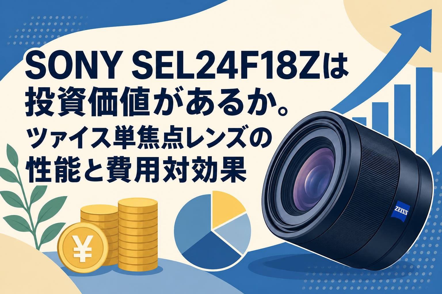 【美品】SONY Eマウントレンズ ZEISS SEL24F18Z SONY SEL24F18Zは投資価値があるか。ツァイス単焦点レンズの性能と費用