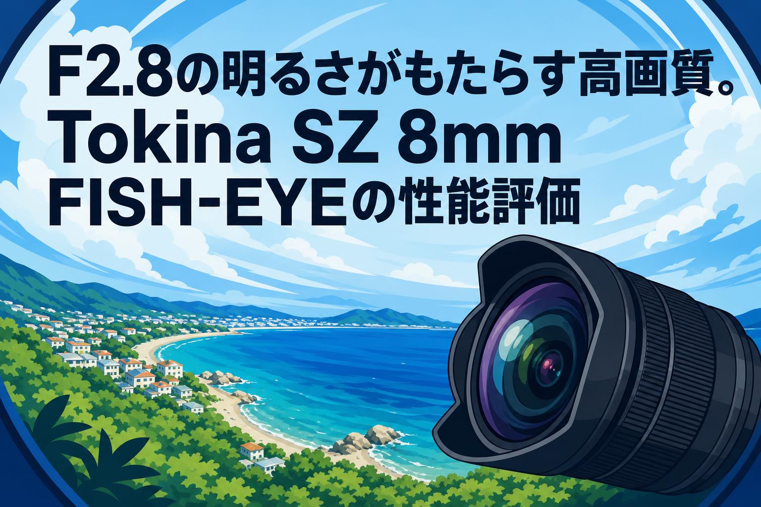 F2.8の明るさがもたらす高画質。Tokina SZ 8mm FISH-EYEの性能評価
