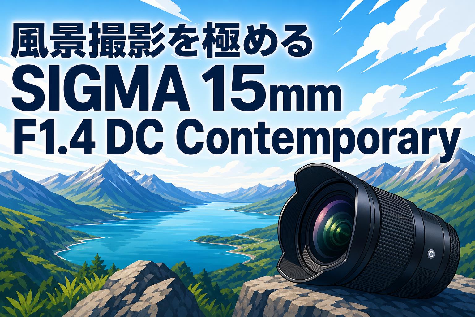 風景撮影を極める SIGMA 15mm F1.4 DC Contemporary | PANDA TIMES