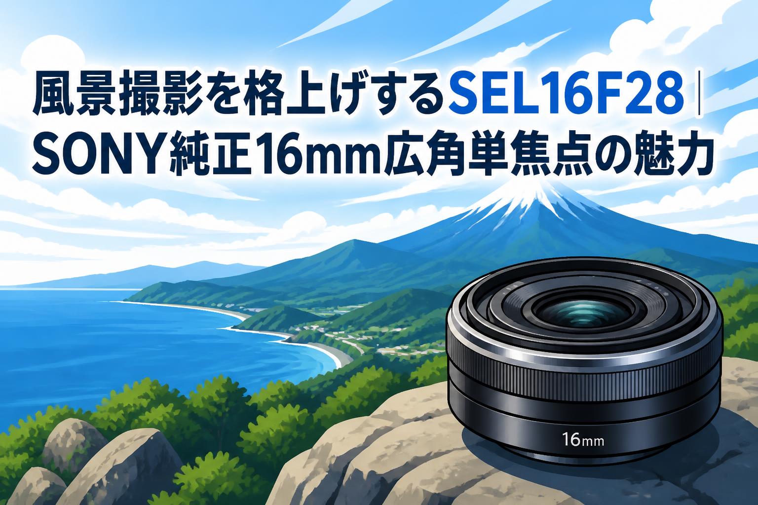 風景撮影を格上げするSEL16F28｜SONY純正16mm広角単焦点の魅力 | PANDA