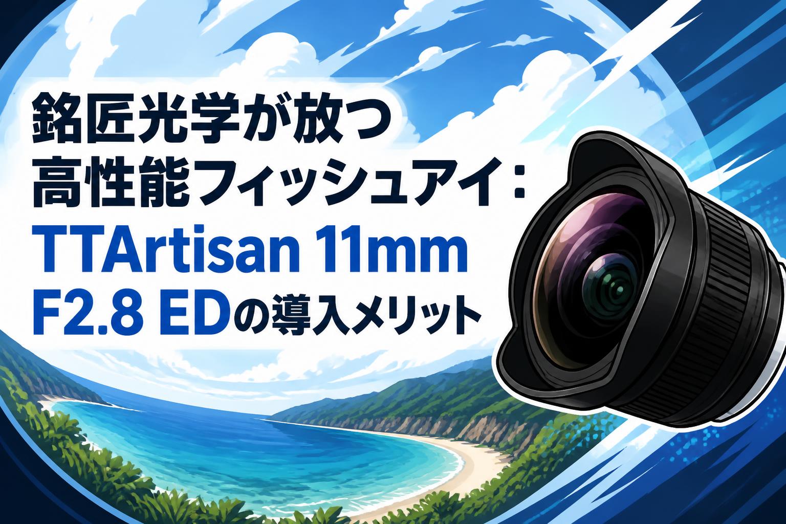 銘匠光学が放つ高性能フィッシュアイ：TTArtisan 11mm F2.8 EDの導入