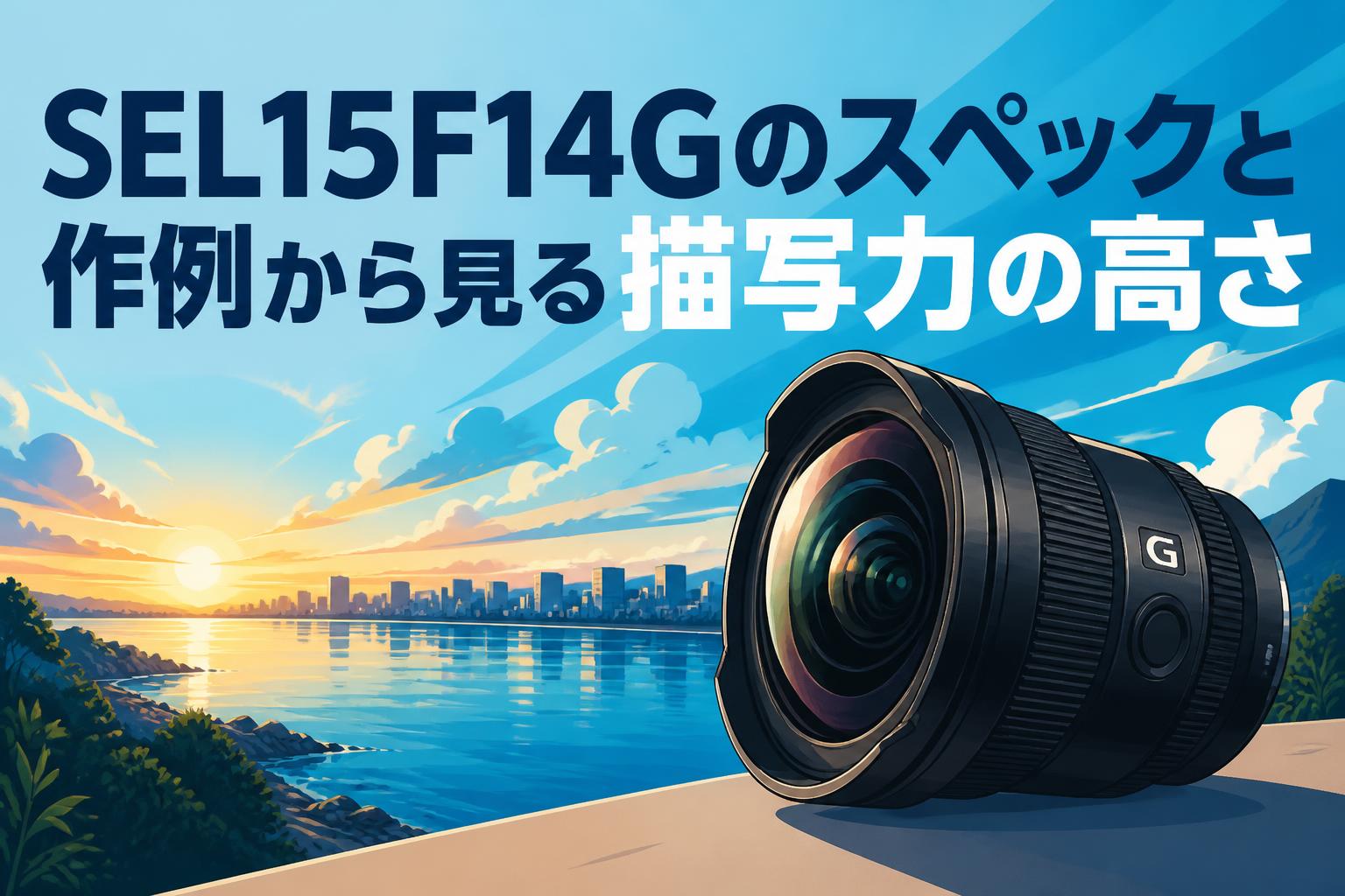 SEL15F14Gのスペックと作例から見る描写力の高さ | PANDA TIMES