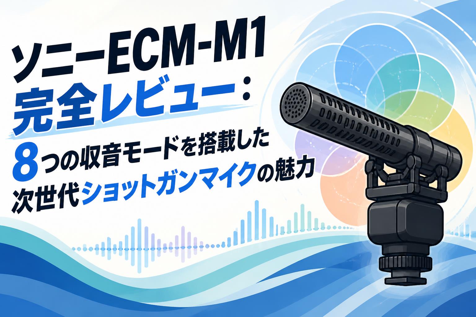 ソニーECM-M1完全レビュー：8つの収音モードを搭載した次世代ショット