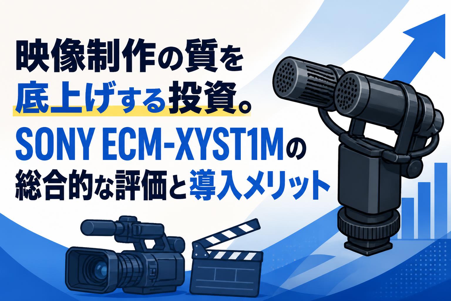 映像制作の質を底上げする投資。SONY ECM-XYST1Mの総合的な評価と導入
