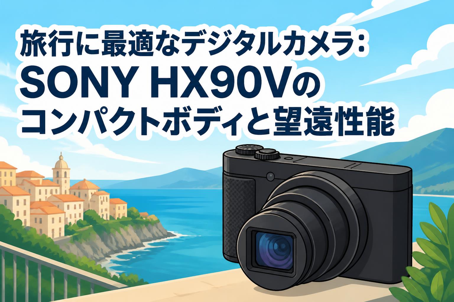 旅行に最適なデジタルカメラ：SONY HX90Vのコンパクトボディと望遠性能