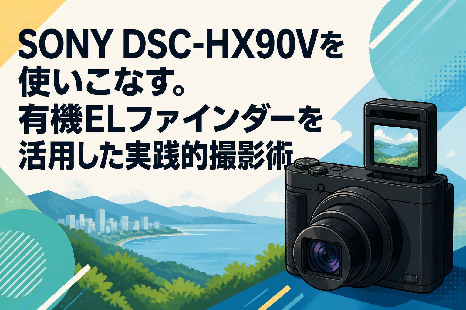 SONY DSC-HX90Vを使いこなす。有機ELファインダーを活用した実践的撮影