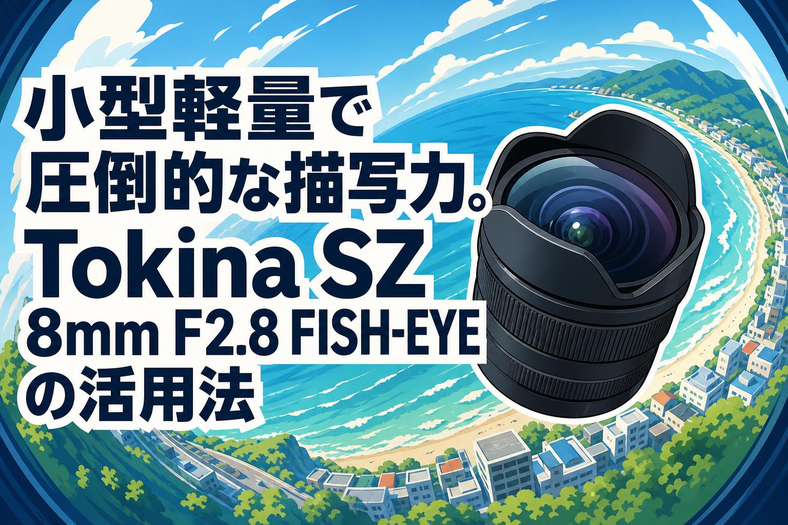 小型軽量で圧倒的な描写力。Tokina SZ 8mm F2.8 FISH-EYEの活用法