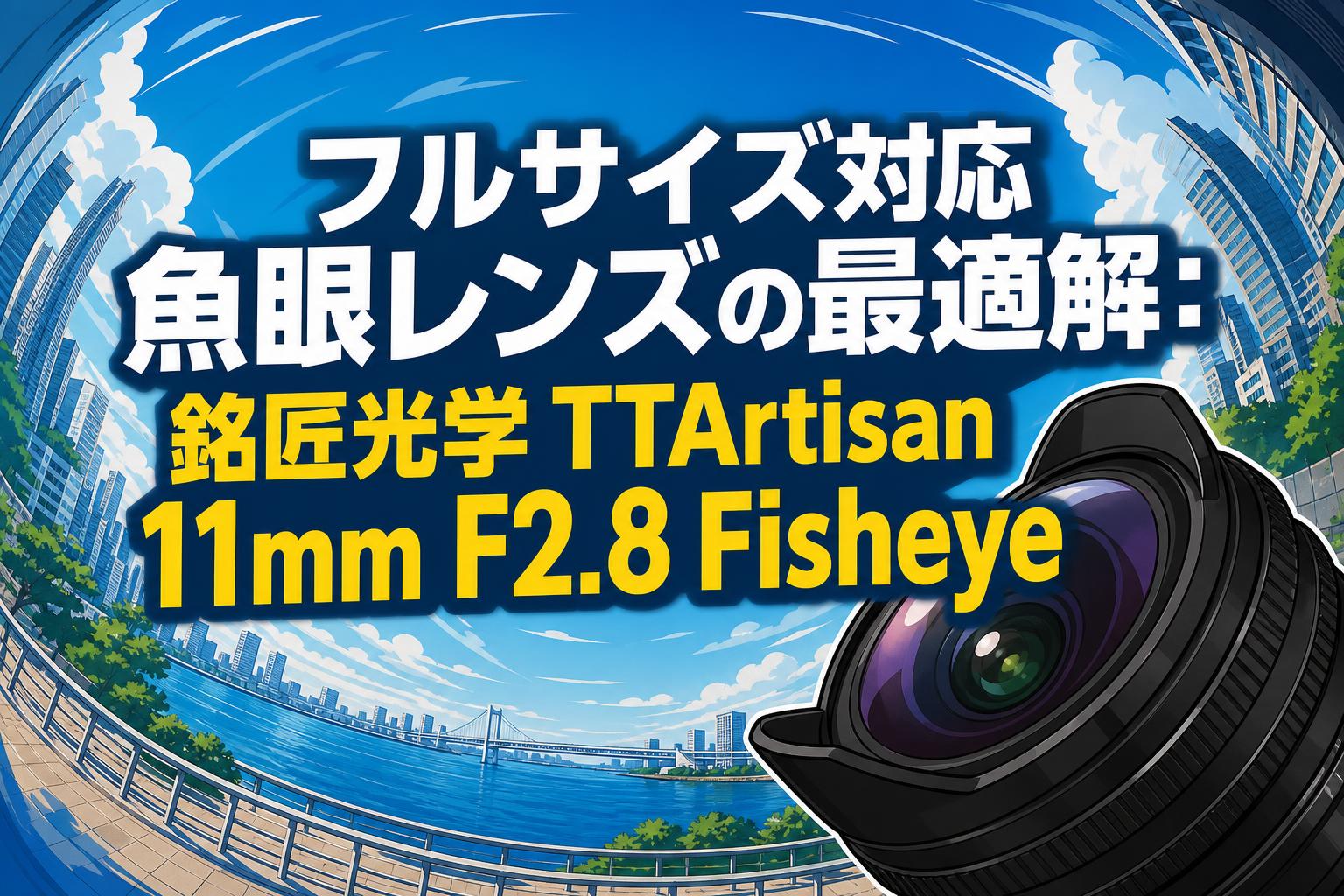 フルサイズ対応魚眼レンズの最適解：銘匠光学 TTArtisan 11mm F2.8